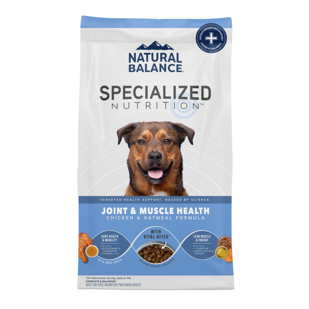 Natural Balance Pet Foods Specialized Joint Muscle Dry Dog Food Chicken Oatmeal, 1ea/3.5 lb