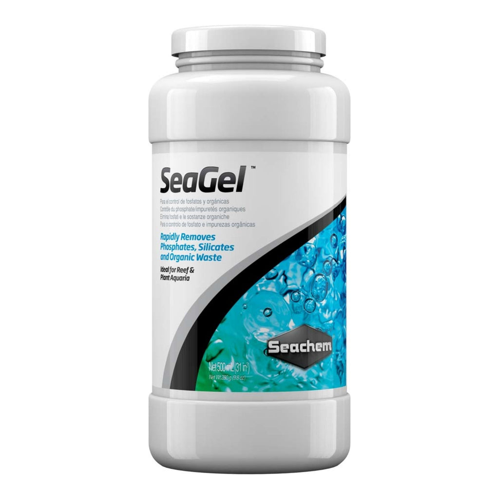 Seachem Laboratories SeaGel Phosphate, Silicate, and Organic Waster Remover 1ea/500 ml