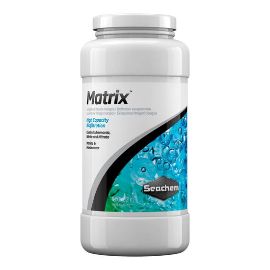 Seachem Laboratories Matrix Biological Media 1ea/500 ml for your Pet Fish with Pet Store X!