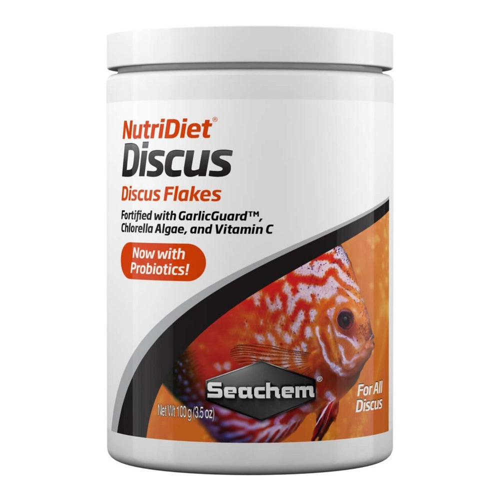 Seachem Laboratories NutriDiet Discus Flakes Fish Food 1ea/3.5 oz. for your Pet Fish.