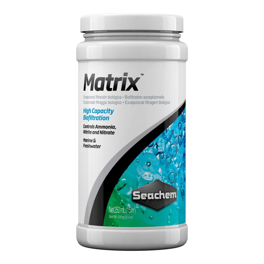 Seachem Laboratories Matrix Biological Media 1ea/250 ml for your Pet Fish.