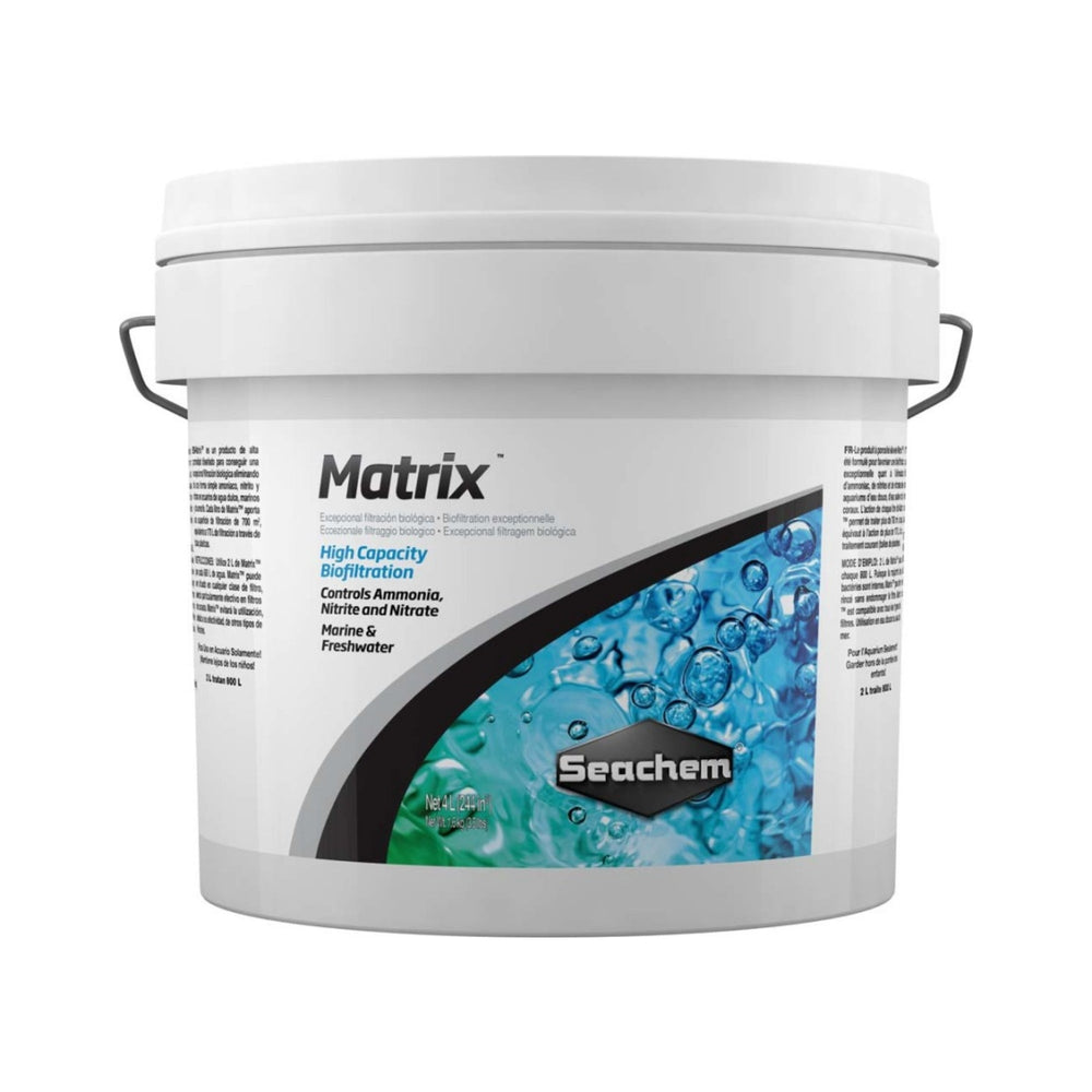 Seachem Laboratories Matrix Biological Media 1ea/4 l for your Pet Fish with Pet Store X!