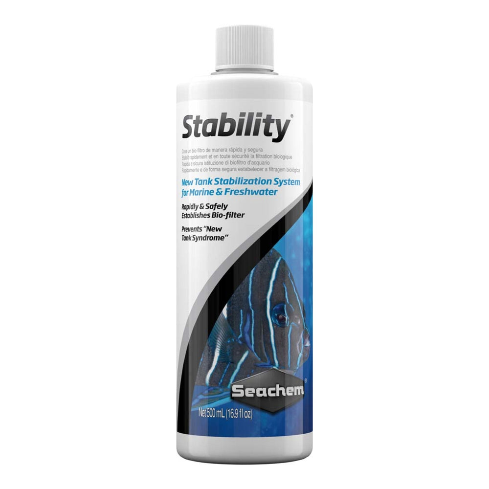 Seachem Laboratories Stability Biological Water Conditioner 1ea/500Ml/16.9 oz. for your Pet Fish.