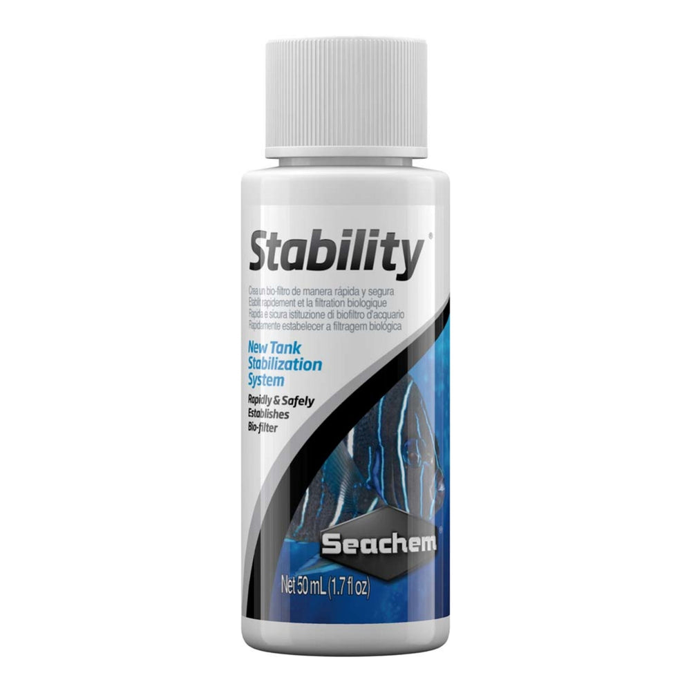 Seachem Laboratories Stability Biological Water Conditioner 1ea/50Ml/1.7 oz. for your Pet Fish.