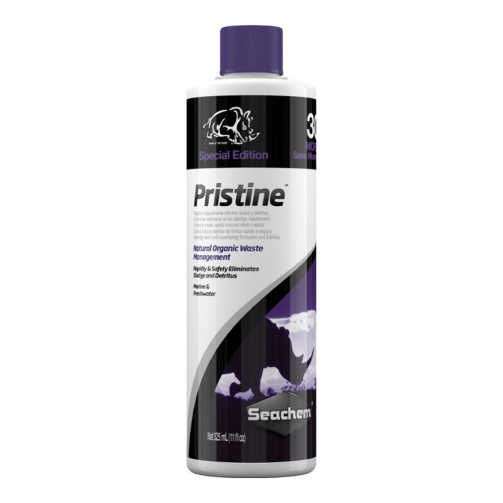 Seachem Laboratories Pristine Biological Conditioner 1ea/325Ml/11oz. Bonus Size for your Pet Fish.