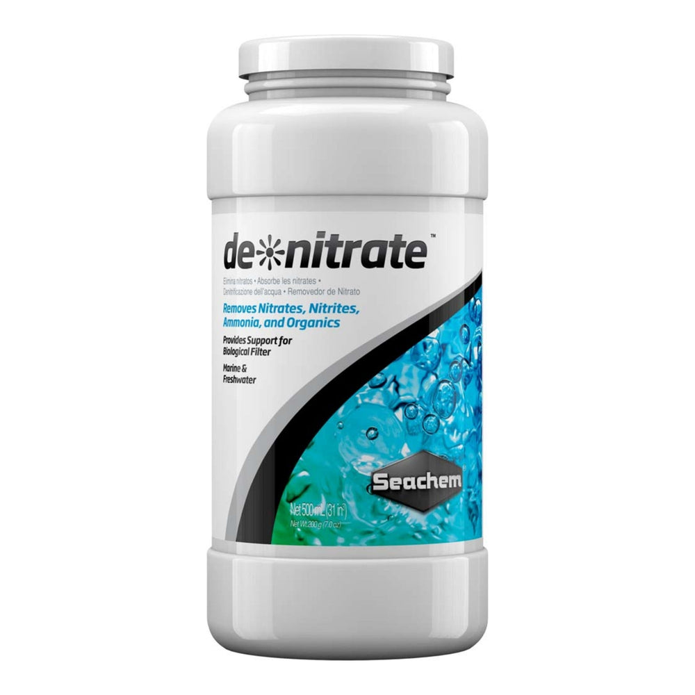 Seachem Laboratories de nitrate Nitrate Remover 1ea/500 ml for your Pet Fish with Pet Store X!