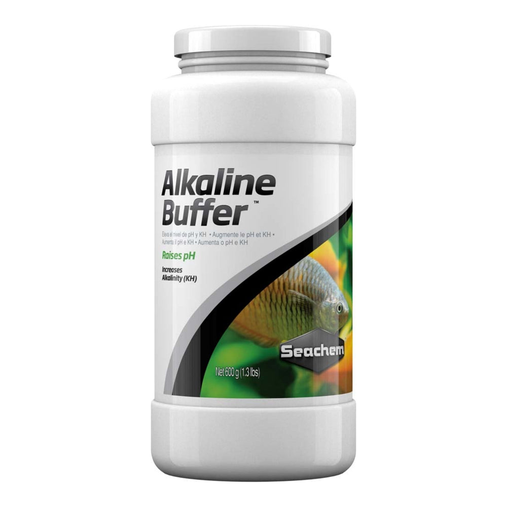 Seachem Laboratories Alkaline Buffer Aquarium Water Treatment 1ea/1.3 lb for your Pet Fish.