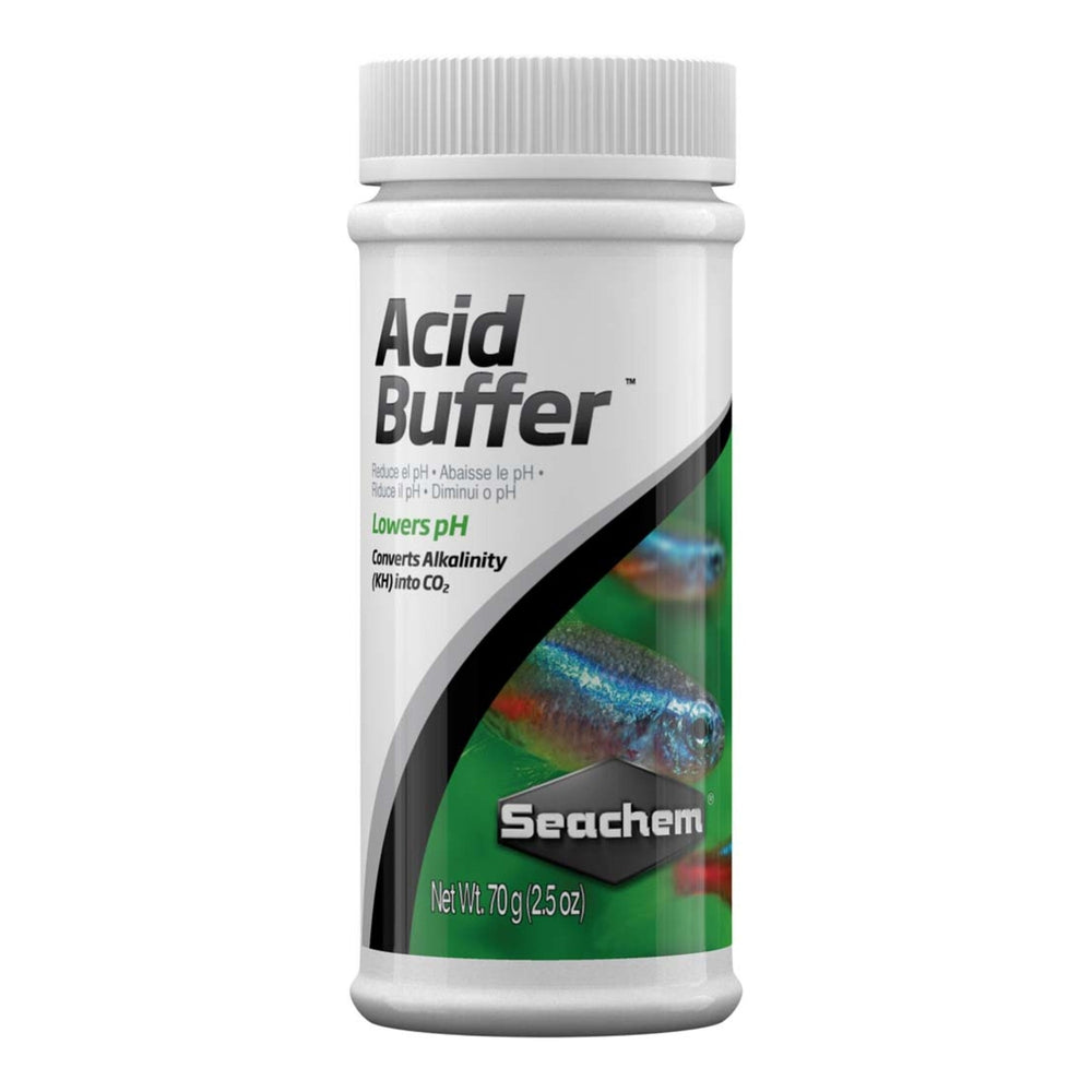 Seachem Laboratories Acid Buffer Aquarium Water Treatment 1ea/2.5 oz. for your Pet Fish.