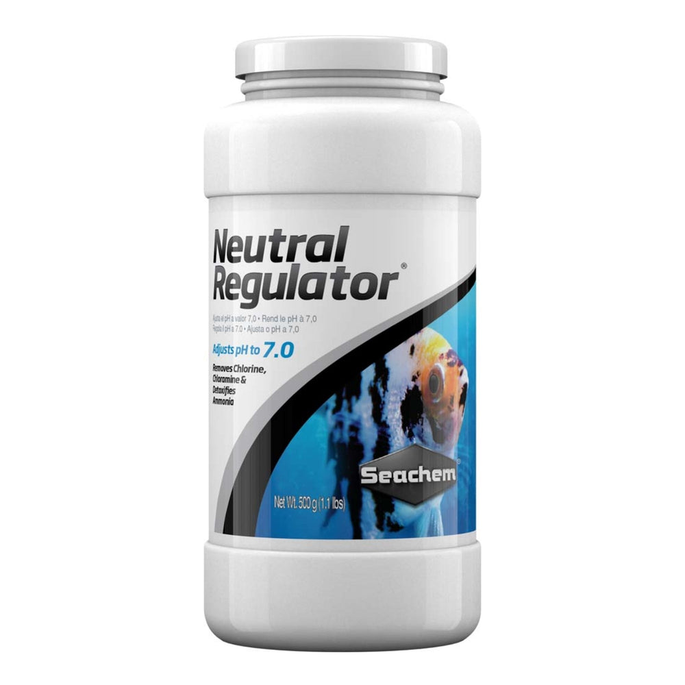 Seachem Laboratories Neutral Regulator Aquarium Water Treatment 1ea/1.1 lb for your Pet Fish.