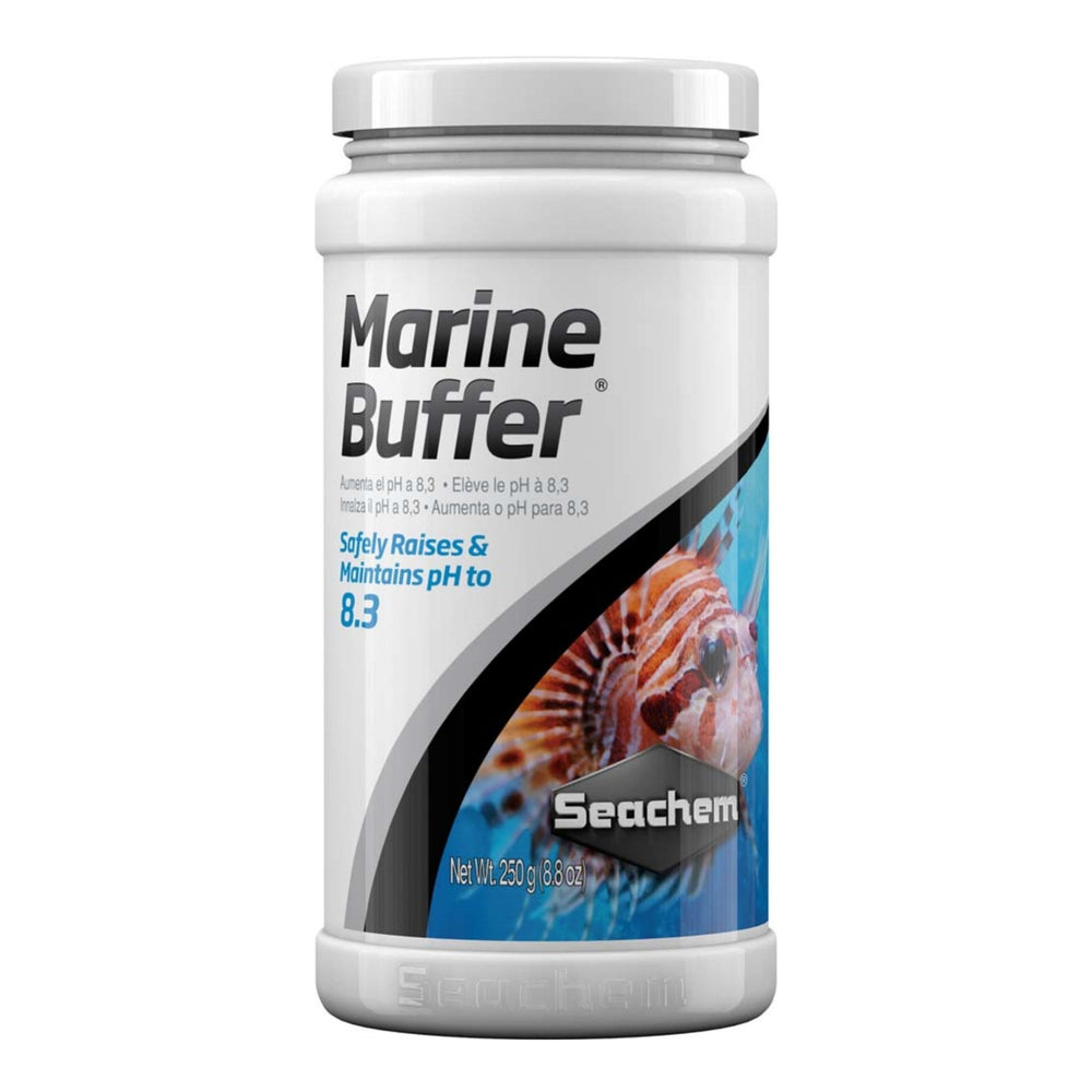 Seachem Laboratories Marine Buffer Saltwater Aquarium Water Treatment 1ea/8.8 oz. for your Pet Fish.