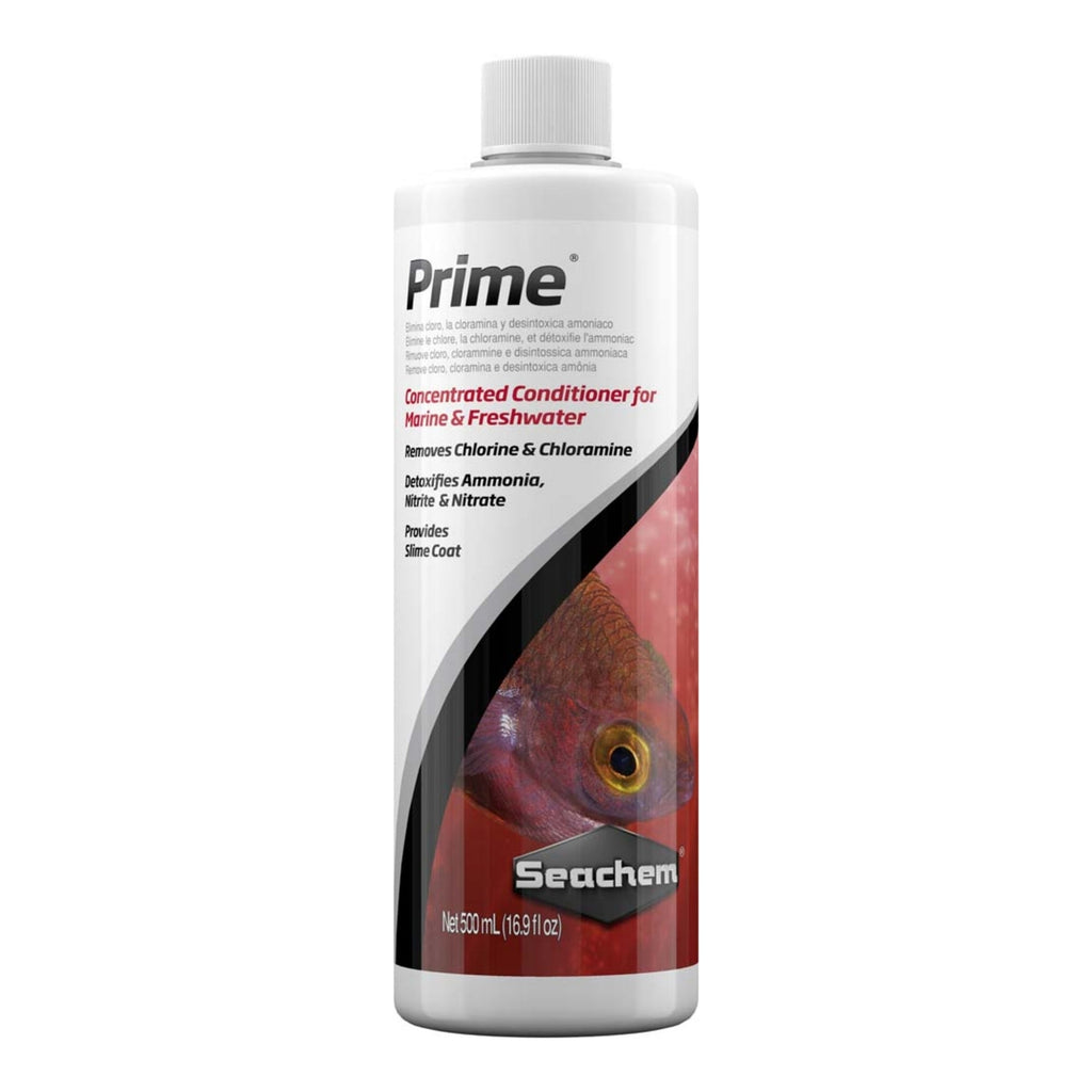 Seachem Laboratories Prime Ammonia Detoxifier 1ea/500Ml/169 oz for your Pet Fish with Pet Store X!