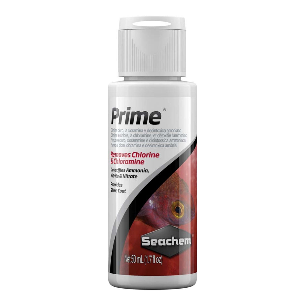 Seachem Laboratories Prime Ammonia Detoxifier 1ea/50Ml/1.7 oz. for your Pet Fish.