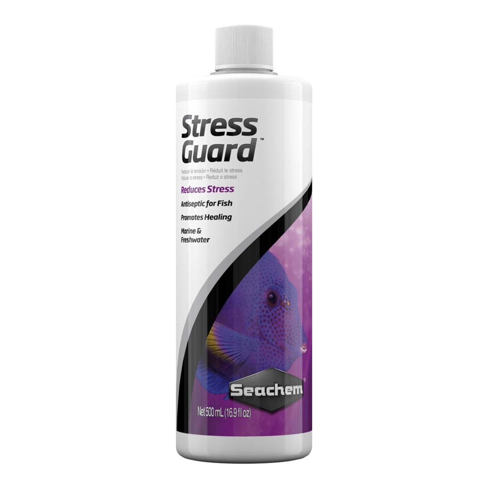 Seachem Laboratories StressGuard Medication Supplement 1ea/17 fl. oz. for your Pet Fish.