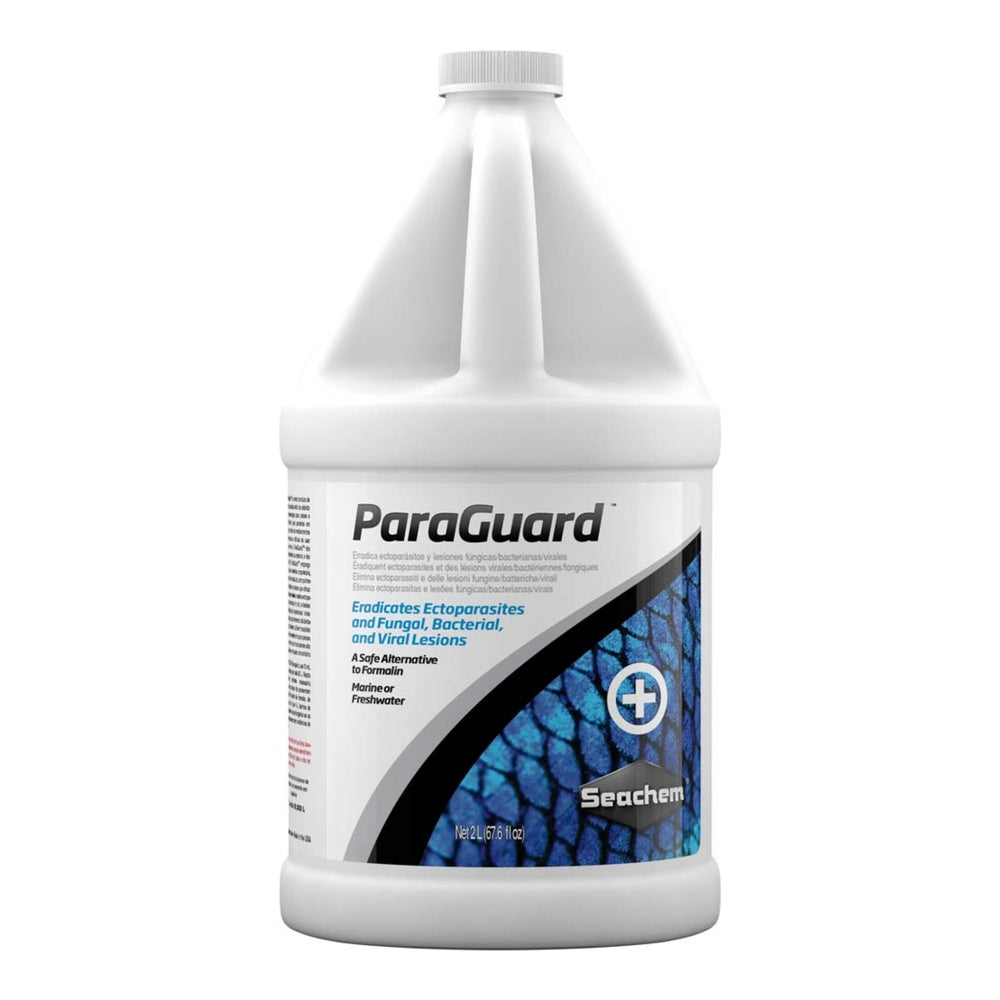 Seachem Laboratories ParaGuard Aldehyde Parasite Control 1ea/67.6 fl. oz. for your Pet Fish.