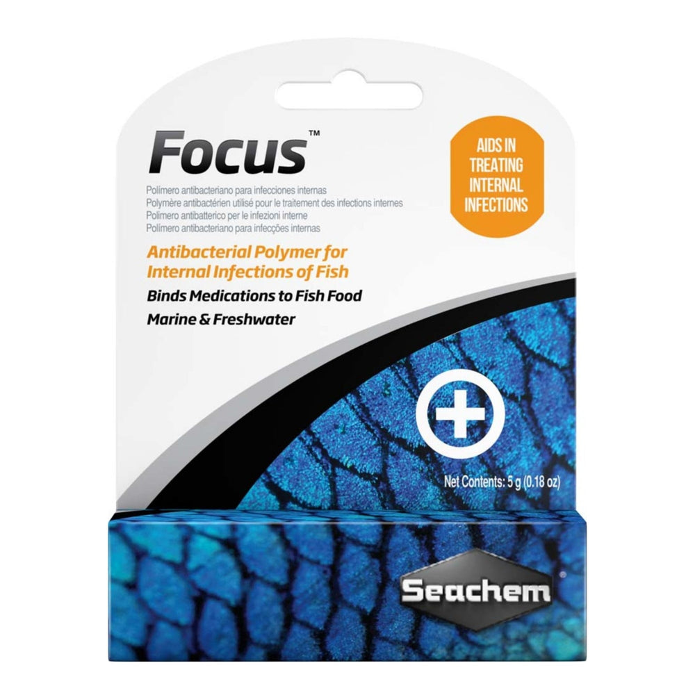 Seachem Laboratories Focus Antibacterial Polymer 1ea/02 oz for your Pet Fish with Pet Store X!