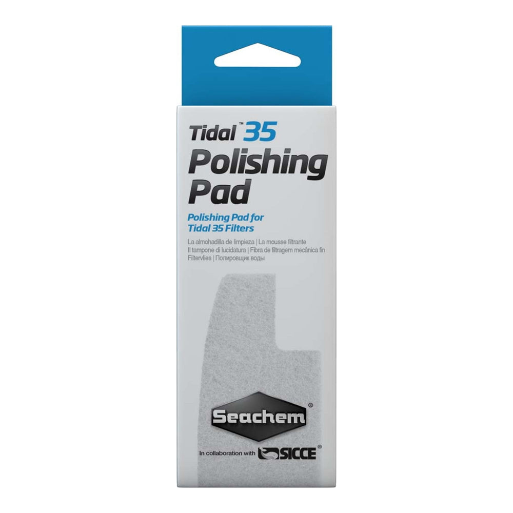 Seachem Laboratories Tidal Polishing Pad For Tidal 35 Filters, White, 1ea/2 pk for your Pet Fish.