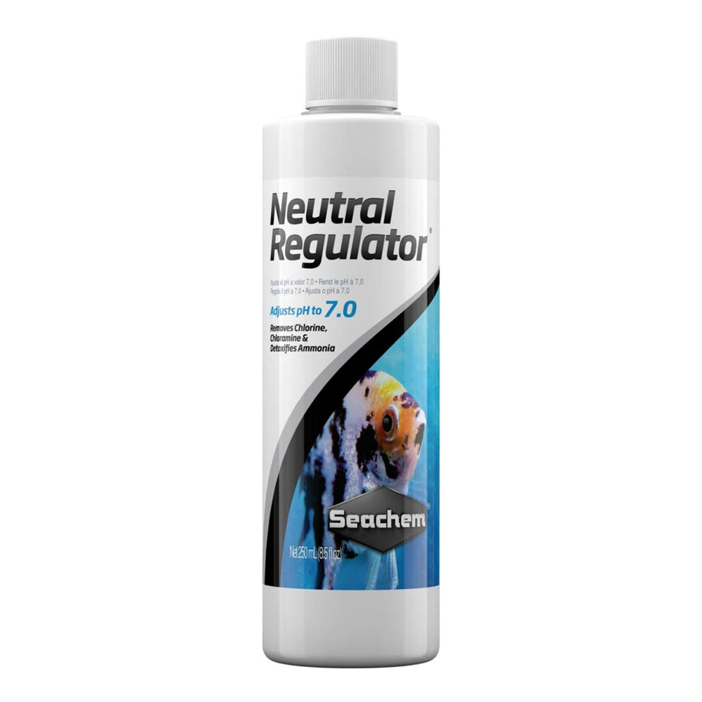 Seachem Laboratories Liquid Neutral Regulator Aquarium Water Treatment 1ea/8.5 fl. oz. for your Pet Fish.