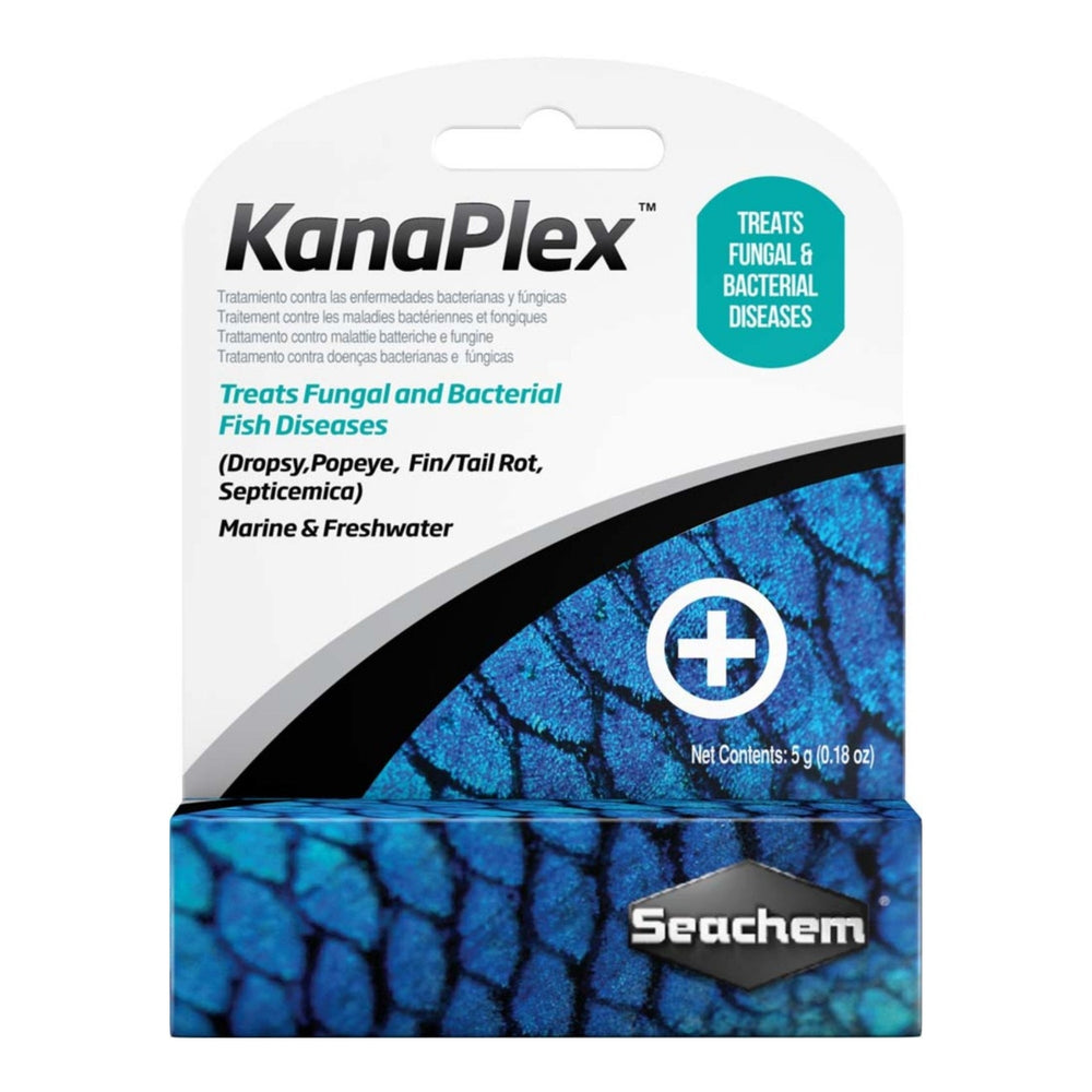 Seachem Laboratories KanaPlex Fungal and Bacterial Treatment 1ea/0.2 oz. for your Pet Fish.