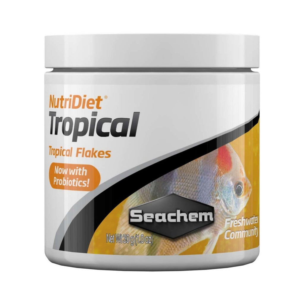 Seachem Laboratories NutriDiet Tropical Flakes Fish Food 1ea/1 oz for your Pet Fish with Pet Store X!