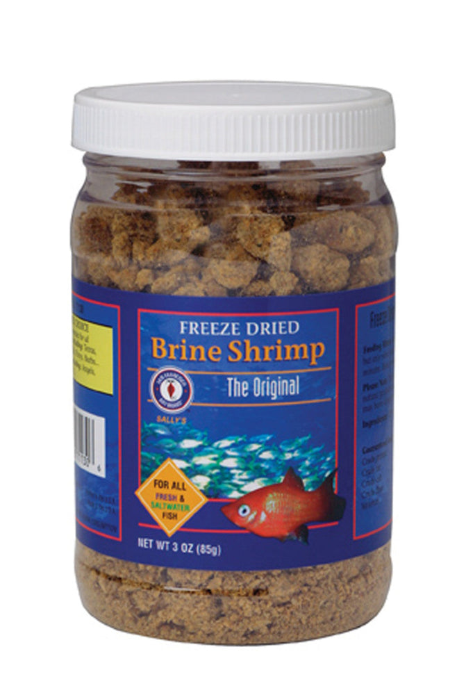 San Francisco Bay Brand Brine Shrimp Freeze Dried Fish Food 1ea/3 oz for your Pet Fish with Pet Store X!