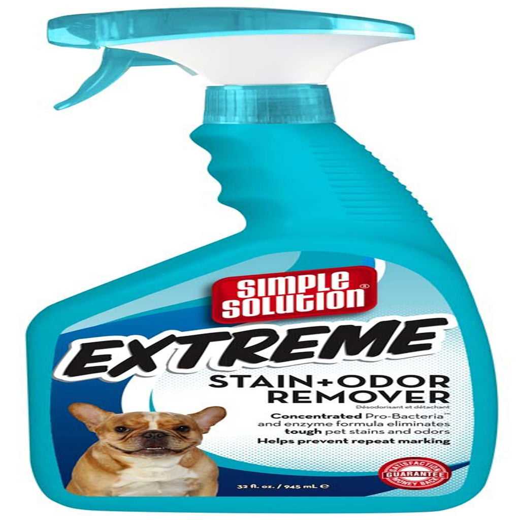 Simple Solution Extreme Stain and Odor Remover 1ea/32 fl oz for your Pet Dog with Pet Store X.