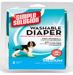 Simple Solution Washable Diaper Blue 1ea/MD for your Pet Dog with Pet Store X.