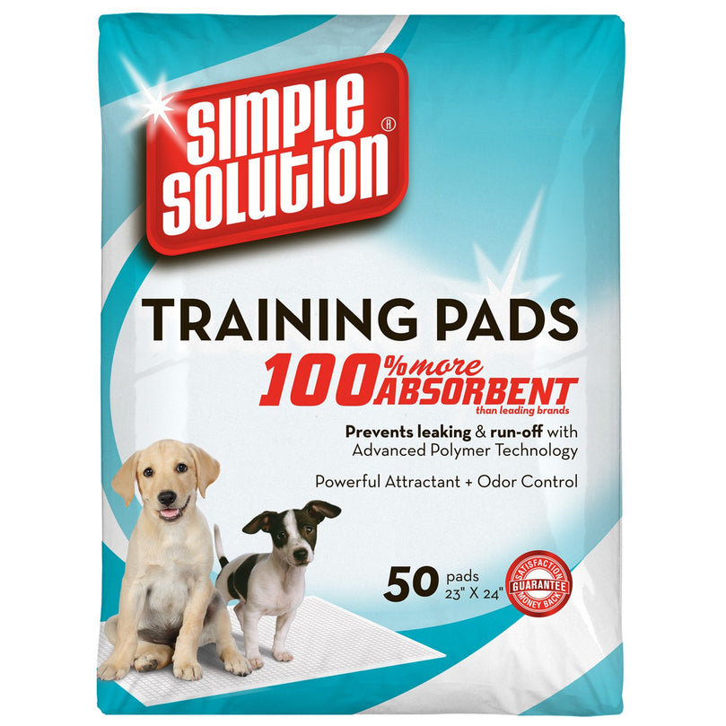 Simple Solution Original Training Pads 1ea/50 pk, 23 In X 24 in for your Pet Dog with Pet Store X.