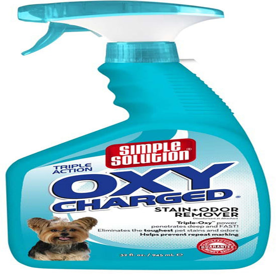 Simple Solution Oxy Charged Stain and Odor Remover 1ea/32 fl oz for your Pet Dog with Pet Store X.