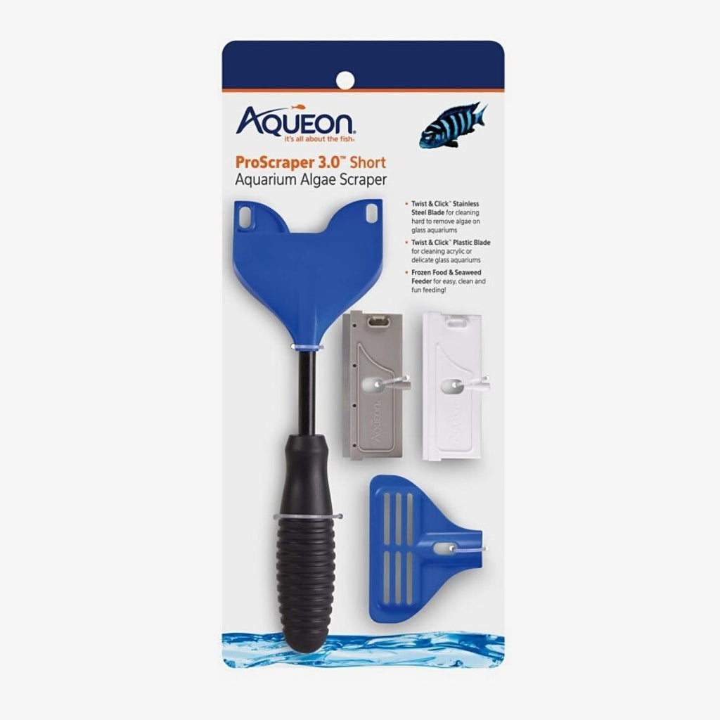 Aqueon ProScraper 3.0™ Short Aquarium Algae Scraper 1ea