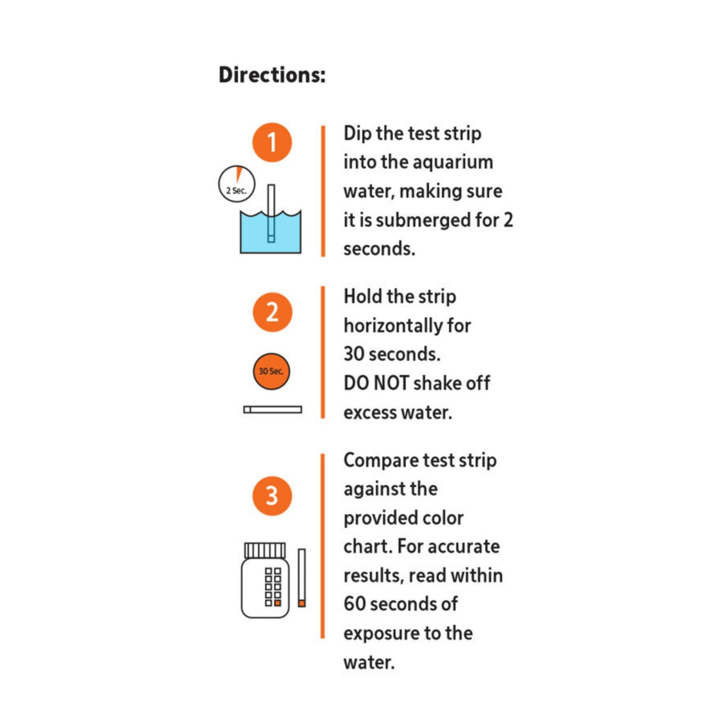 Aqueon 7-in-1 Aquarium Test Strips 1ea/50 ct