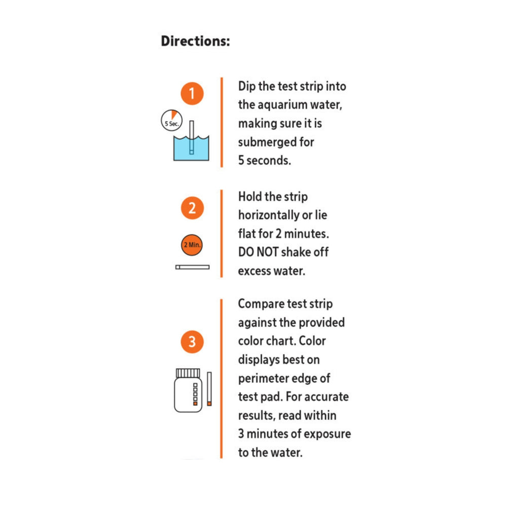 Aqueon Ammonia Aquarium Test Strips 1ea/50 ct