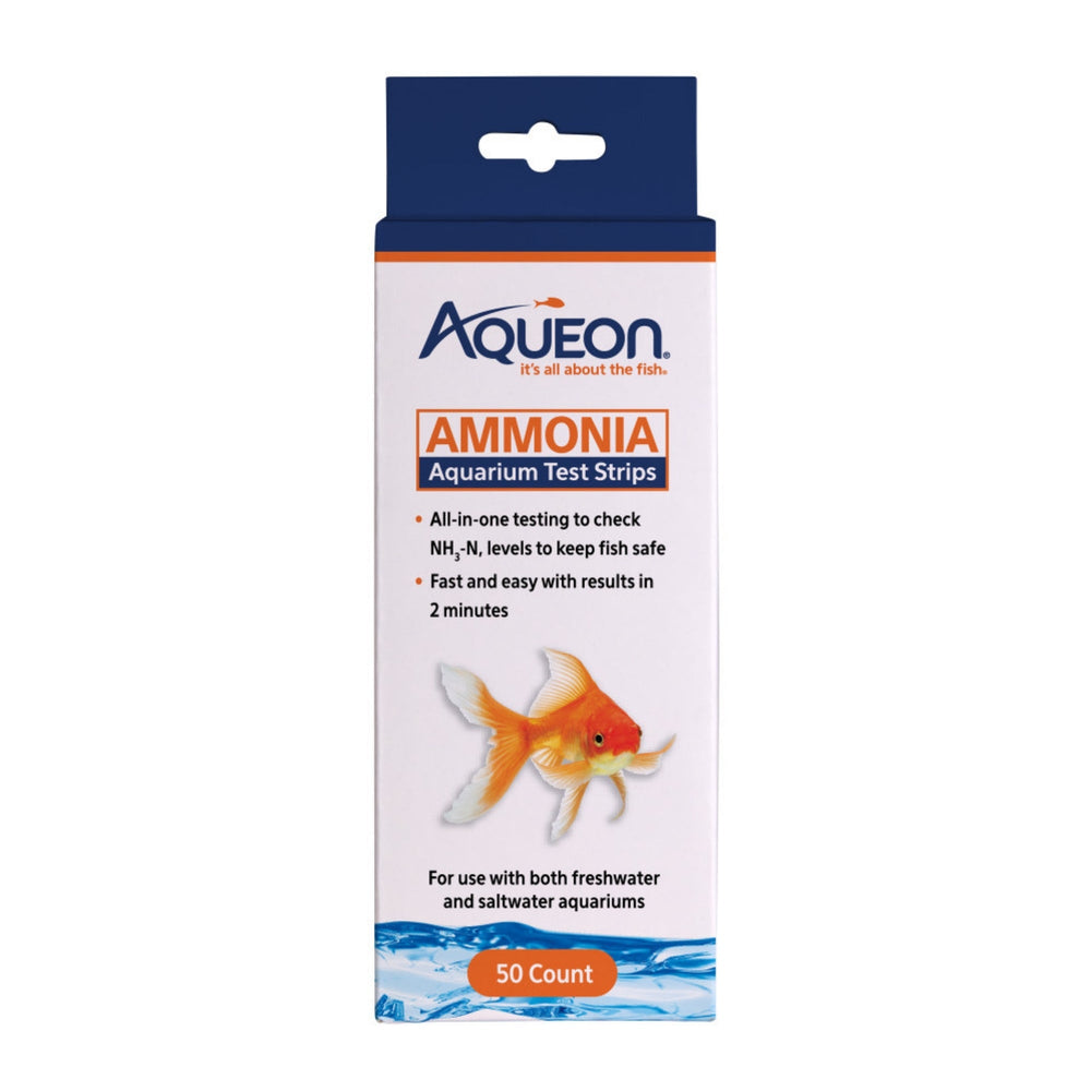 Aqueon Ammonia Aquarium Test Strips 1ea/50 ct for your Pet Fish with Pet Store X!