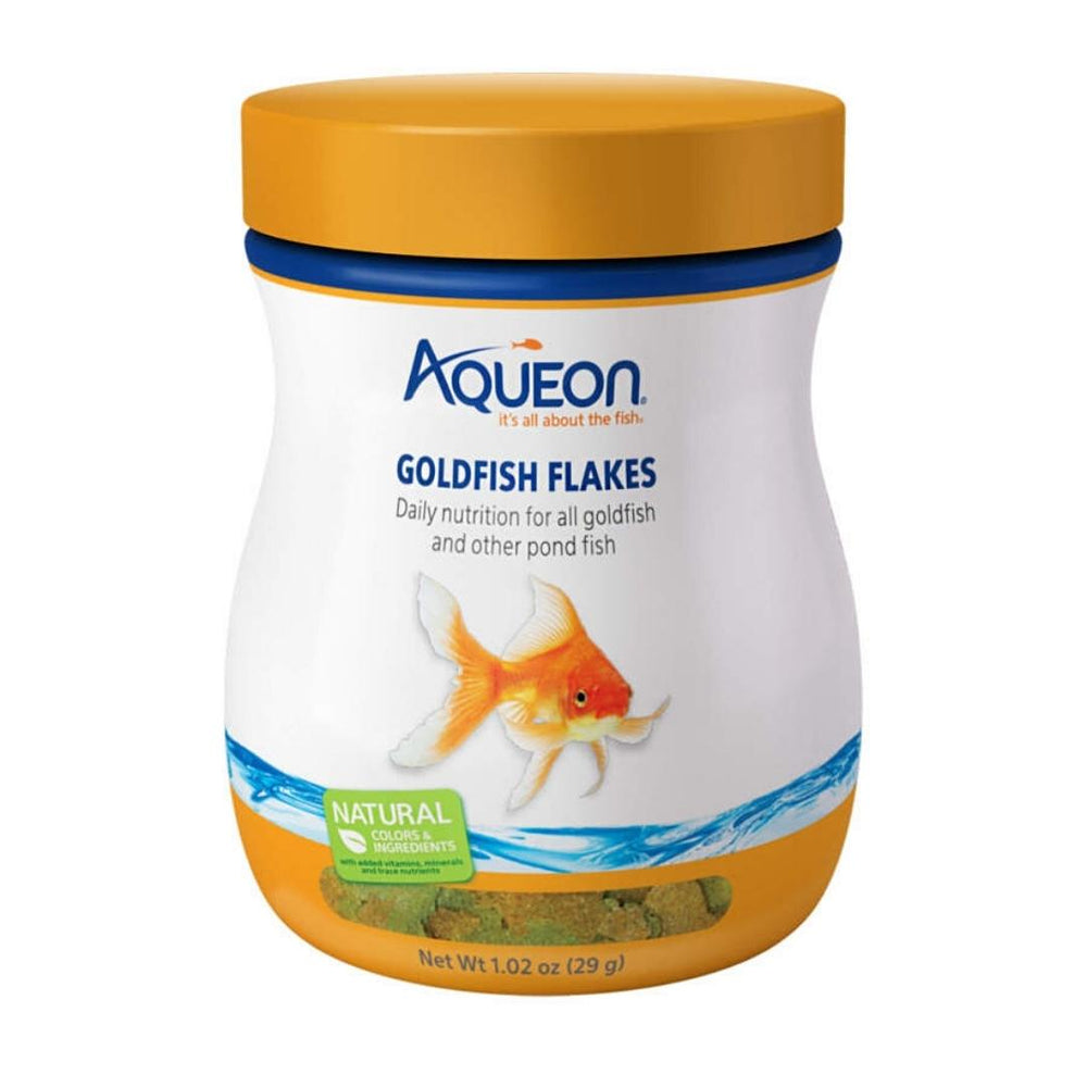 Aqueon Goldfish Flakes 1ea/102 oz for your Pet Fish with Pet Store X!