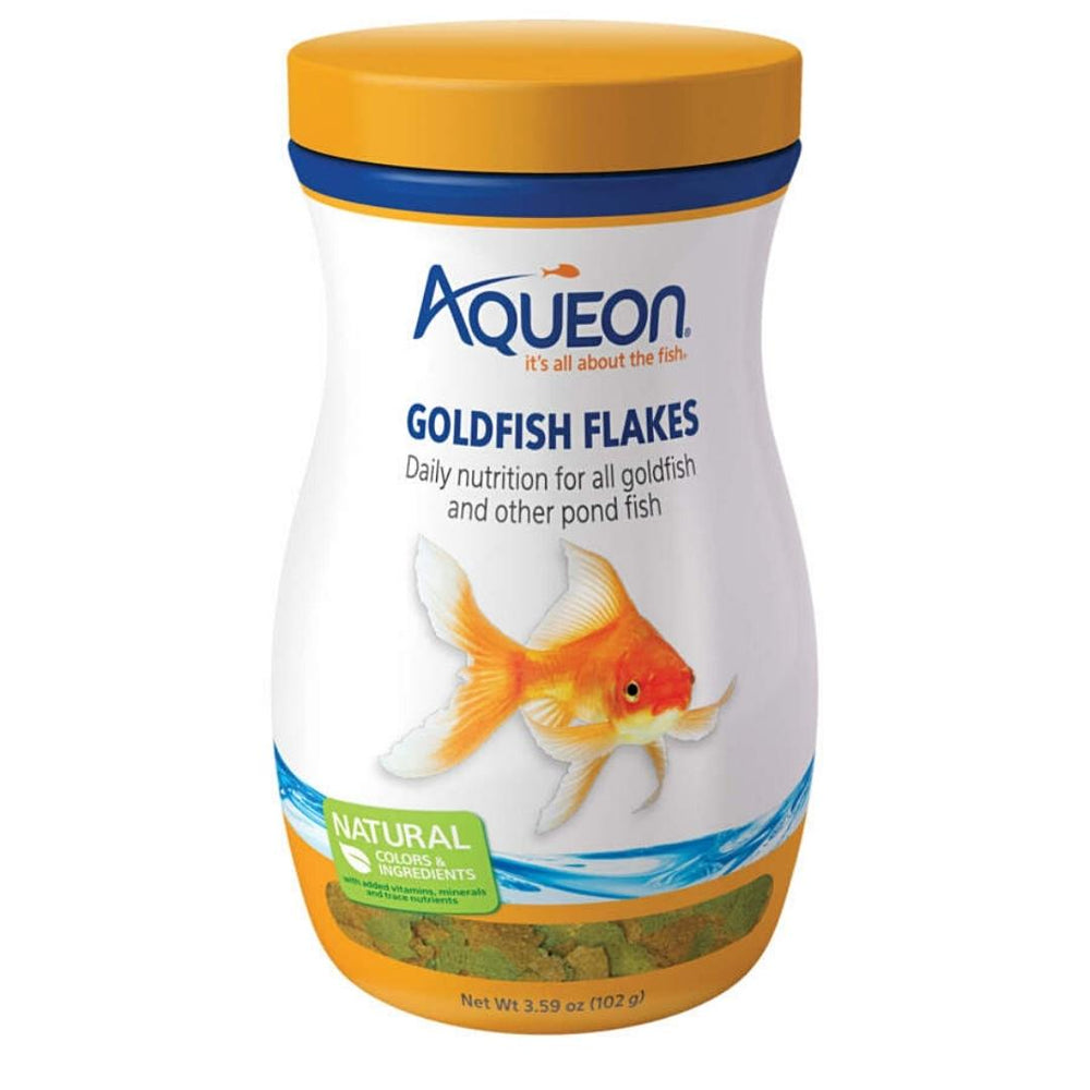 Aqueon Goldfish Flakes 1ea/3.59 oz for your Pet Fish.