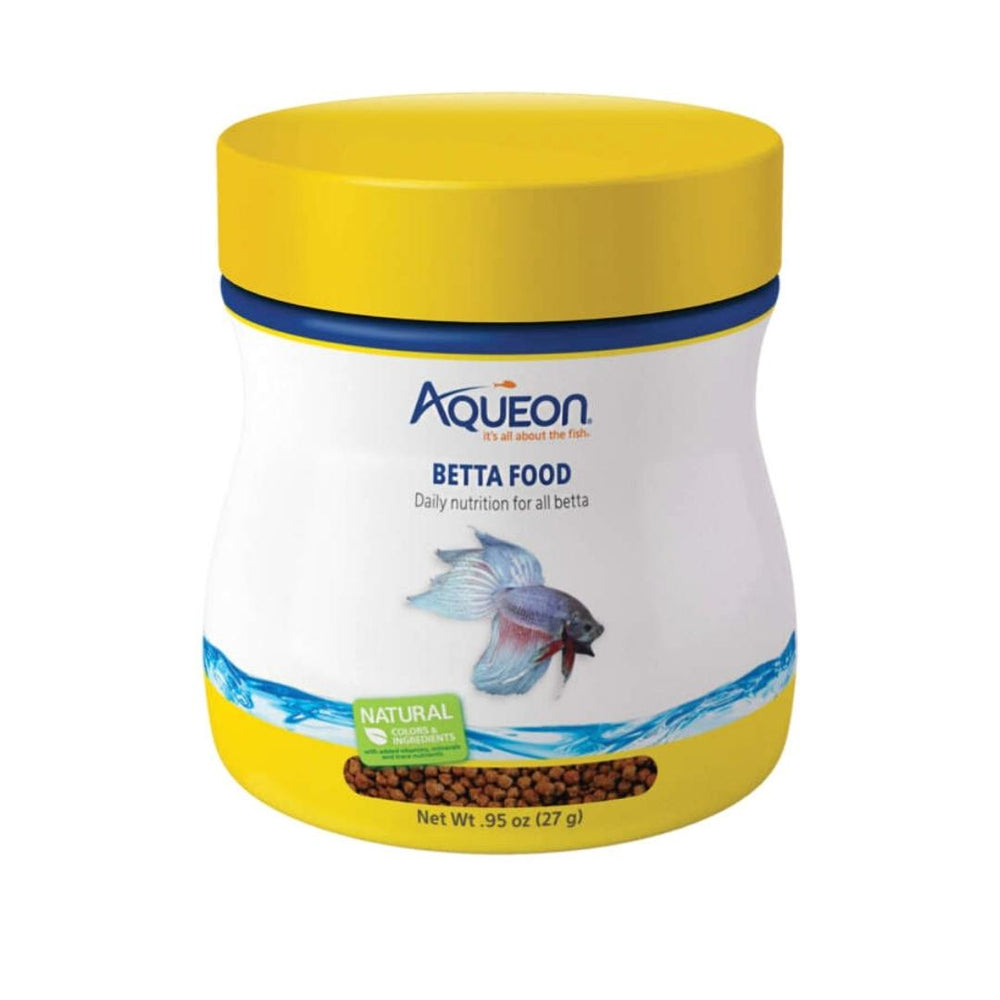 Aqueon Betta Fish Food Floating Pellet 1ea/.95 oz for your Pet Fish.