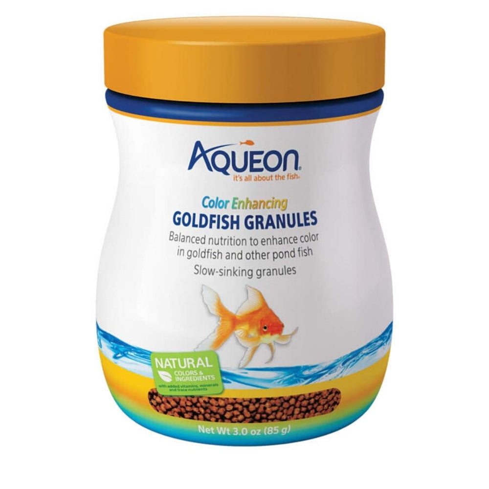 Aqueon Goldfish Granules Color Enhancing 1ea/3 oz for your Pet Fish.