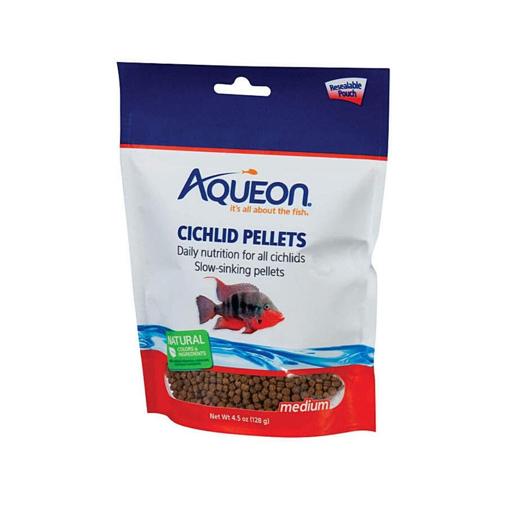 Aqueon Cichlid Food 1ea/Medium 45 oz for your Pet Fish with Pet Store X!