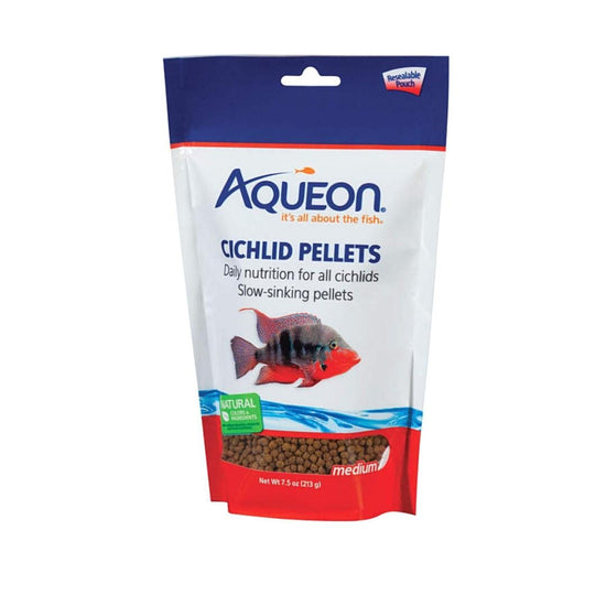 Aqueon Cichlid Food 1ea/Medium 75 oz for your Pet Fish with Pet Store X!