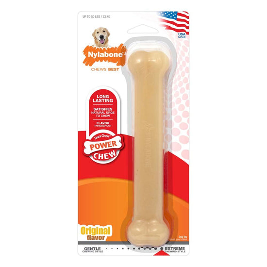 Nylabone Power Chew Dog Toy Original 1ea/Large/Giant - Up To 50 lb for your Pet Dog with Pet Store X!