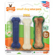 Nylabone Healthy Edibles and Flexi Chew Value Pack Variety, XS/Petite  Up To 15 Lbs. 3 ct