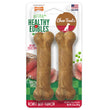 Nylabone Healthy Edibles AllNatural Long Lasting Roast Beef Dog Chew Treats Roast Beef, SMall/Regular  Up To 25 Ibs. 1 ct