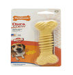 Nylabone Power Chew Textured Dog Bone Chew Toy Flavor Medley 1ea/Medium/Wolf - Up To 35 lb for your Pet Dog with Pet Store X.