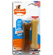 Nylabone Classic Puppy Chew Flavored Durable Dog Chew Toy Classic Bone Twin Pack Chicken & Peanut Butter Brown 1ea/XS/Petite - Up To 15 lb for your Pet Dog with Pet Store X.