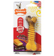 Nylabone Flavor Frenzy Power Chew Durable Dog Chew Toy Philly Cheesesteak 1ea/SMall/Regular - Up To 25 Ibs.