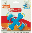 Nylabone Comfort Hold X Bone Power Chew Durable Dog Toy Beef 1ea/SMall/Regular - Up To 25 Ibs.