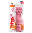 Nylabone Breast Cancer Awareness Pink Power Chew Textured Dog Toy Chicken 1ea/XL/Souper - 50+ lb