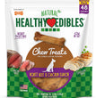 Nylabone Healthy Edibles AllNatural Long Lasting Roast Beef and Chicken Dog Chew Treats Roast Beef  Chicken, XS/Petite  Up To 15 Lbs. 48 ct