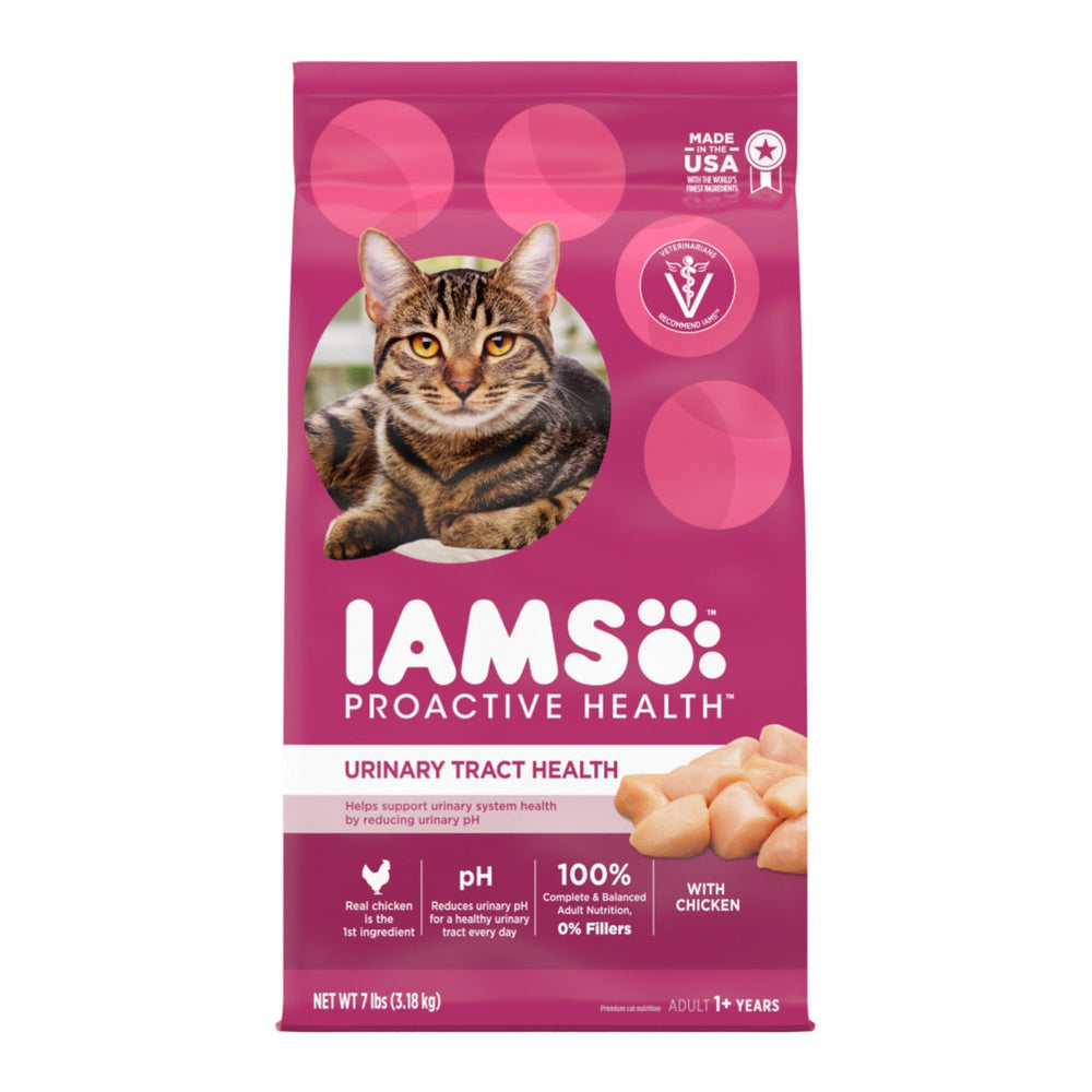 IAMS Proactive Health Urinary Tract Health Adult Dry Cat Food Chicken 1ea/7 lb