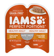 IAMS Perfect Portions Grain Free Healthy Paté Adult Wet Cat Food Chicken 24ea/2.6 oz, 24 pk