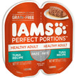 IAMS Perfect Portions Grain Free Healthy Paté Adult Wet Cat Food Tuna 24ea/2.6 oz, 24 pk